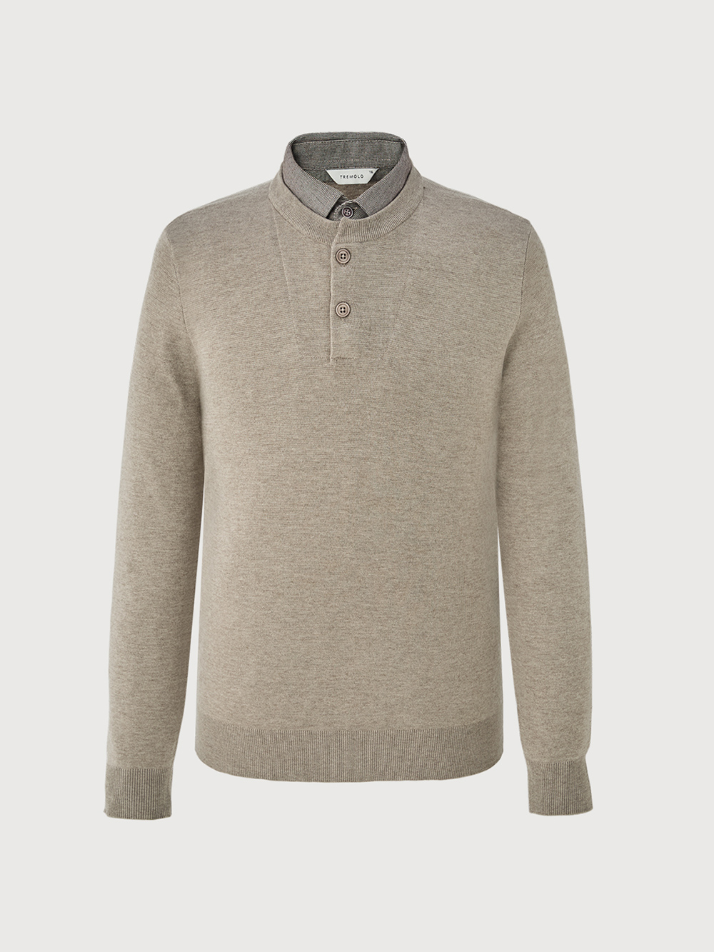 TRNBP5W8501, 남자 겨울 니트, 뉴코아부천점, 세정 트레몰로, 트레몰로, 트레몰로 니트, 트레몰로 레이어드 니트, 남성 겨울 니트, 남자 니트, 겨울 니트