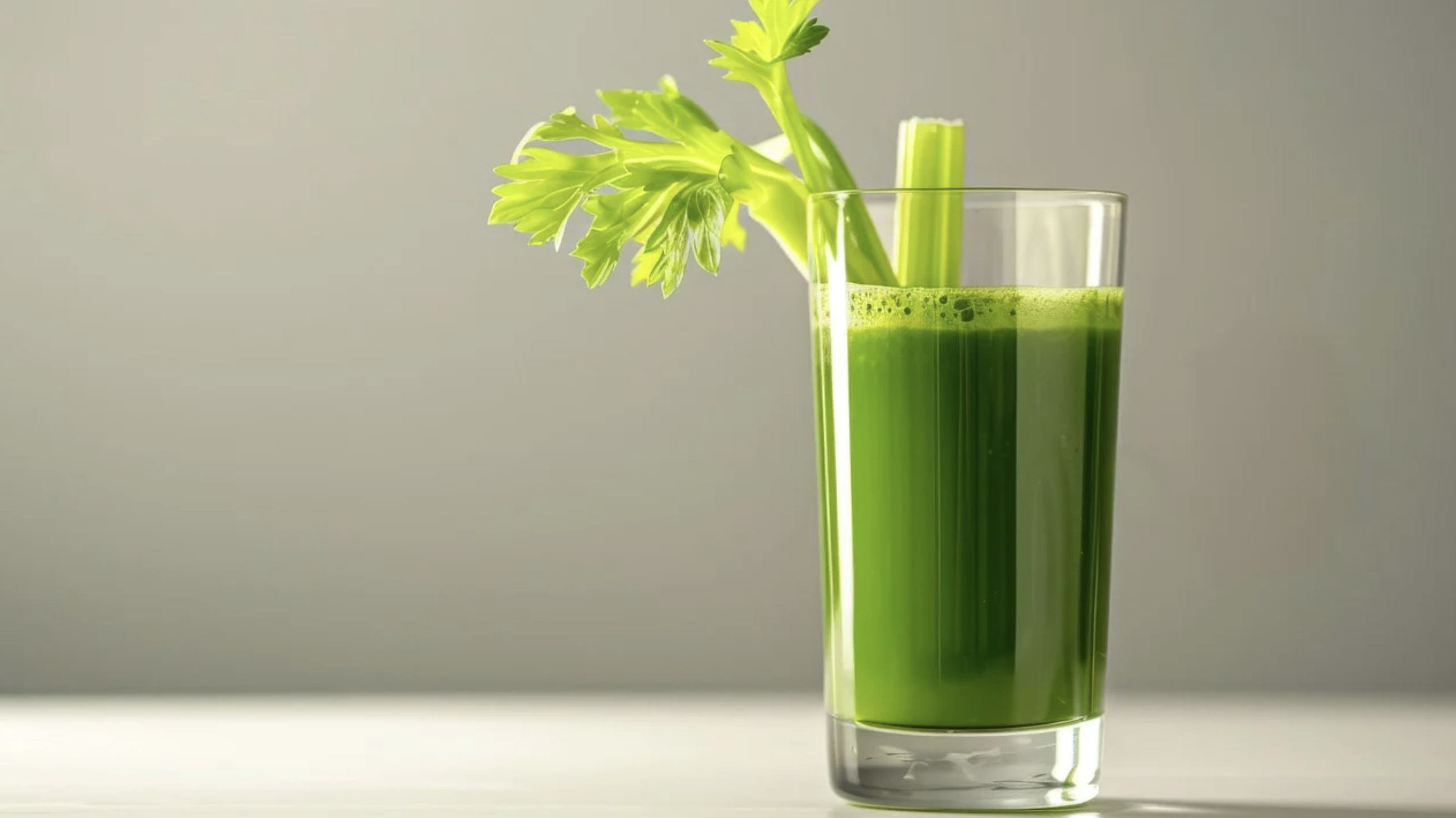 셀러리 주스의 7가지 놀라운 효능: 건강한 라이프스타일의 시작