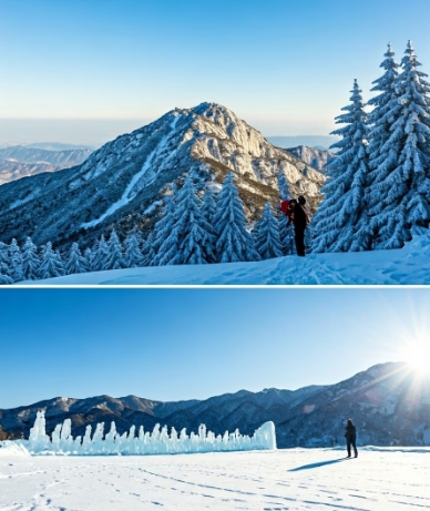 1월 산행지 추천: 눈산행지 좋은곳 겨울의 매력을 느낄 수 있는 산