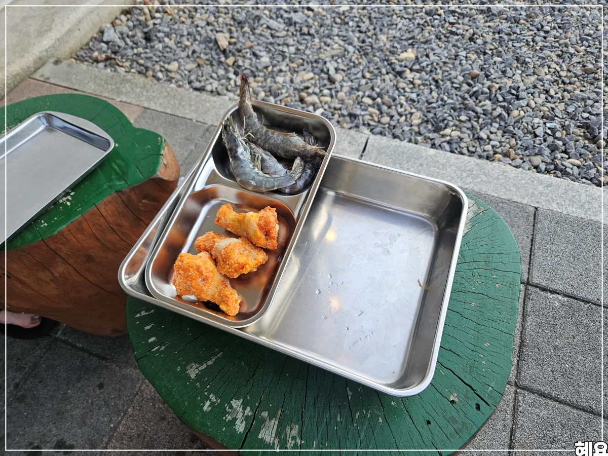 경기-근교-글램핑-럭셔리안성M글램핑카라반-제공-음식