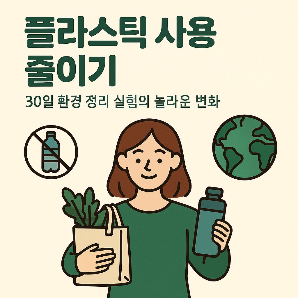 플라스틱 사용 줄이기