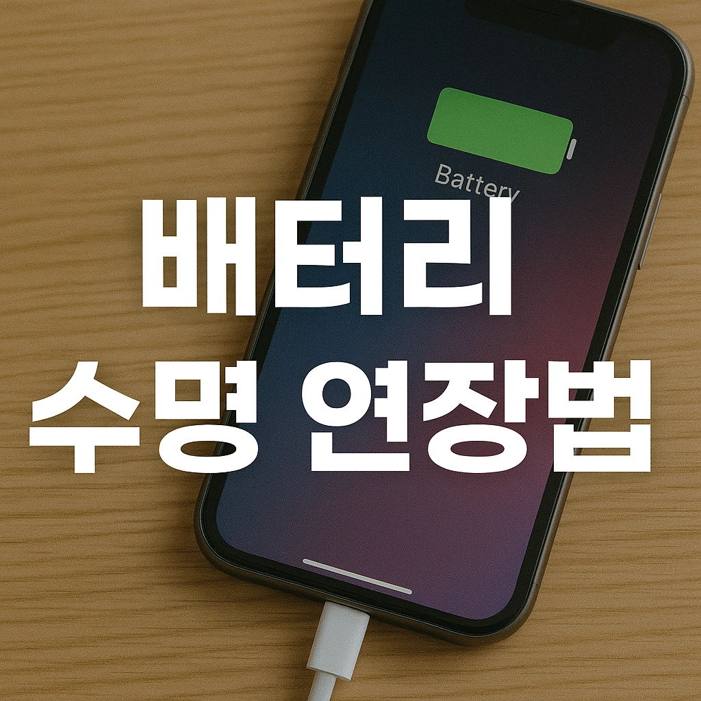 앱 정리 후 배터리 수명 연장 팁