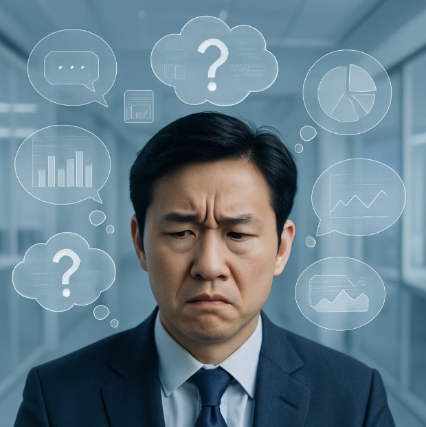 뒤죽박죽&amp;#44; 알아들을 수 없는 말