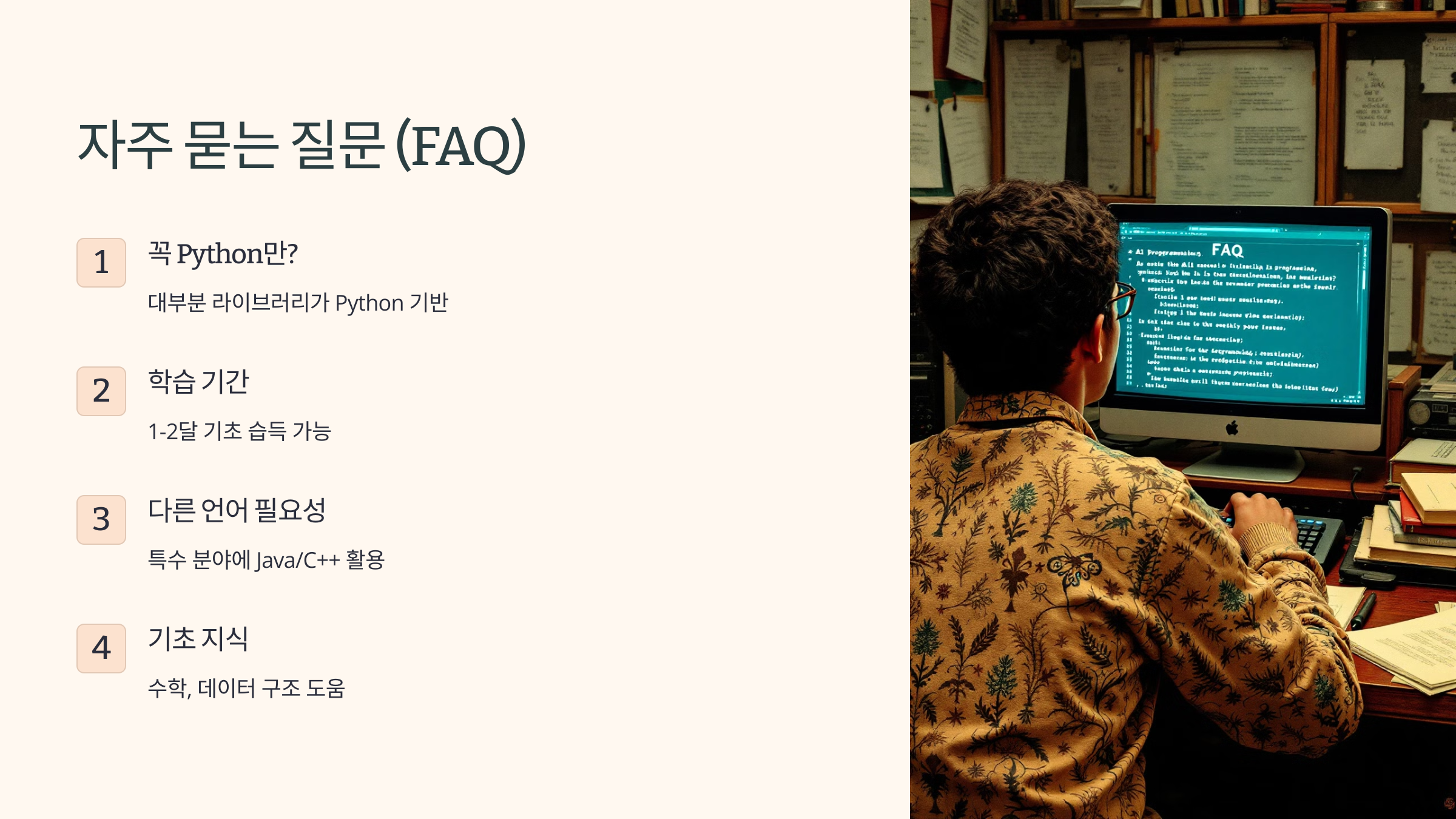 AI 자주 묻는 질문