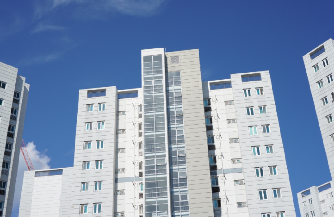 아파트 단지의 모습.