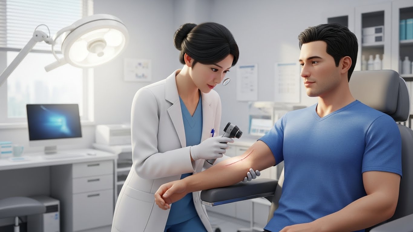 실리콘 시트 추천, 튀어나온 흉터 관리, 피부과 흉터 제거