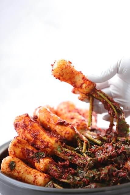 백김치와 알타리김치