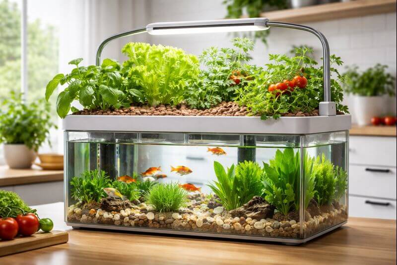 소형 아쿠아포닉스 시스템 크기에 맞는 생물 밀도 계산법