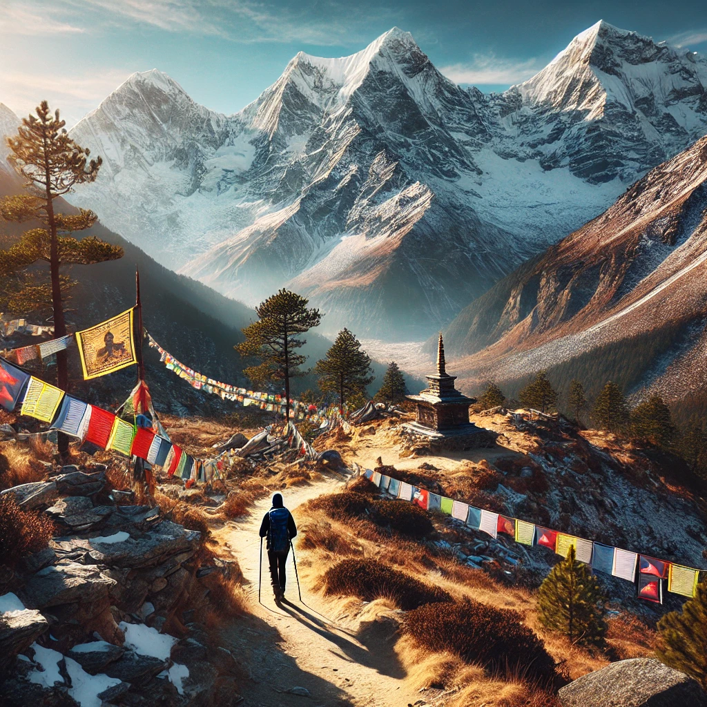 네팔 트레킹 코스 히말라야