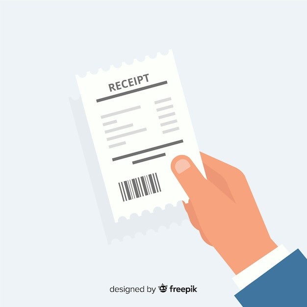 소비 패턴 영수증 이미지