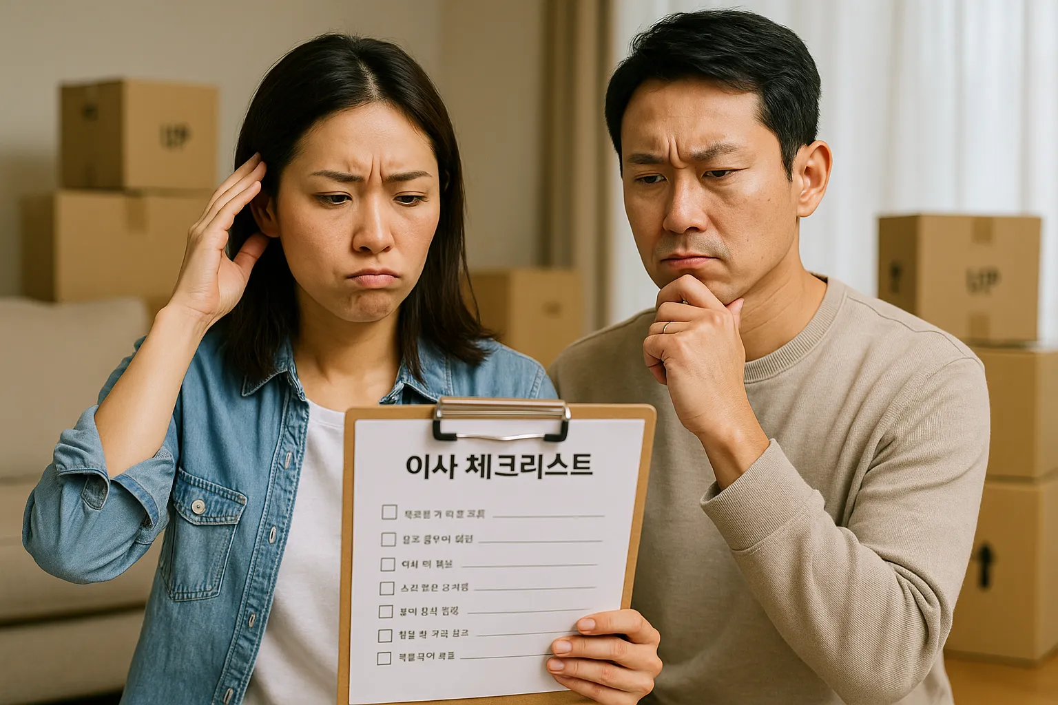 이사 당일 실수 막는 체크리스트! 경험자가 알려주는 필수 점검사항