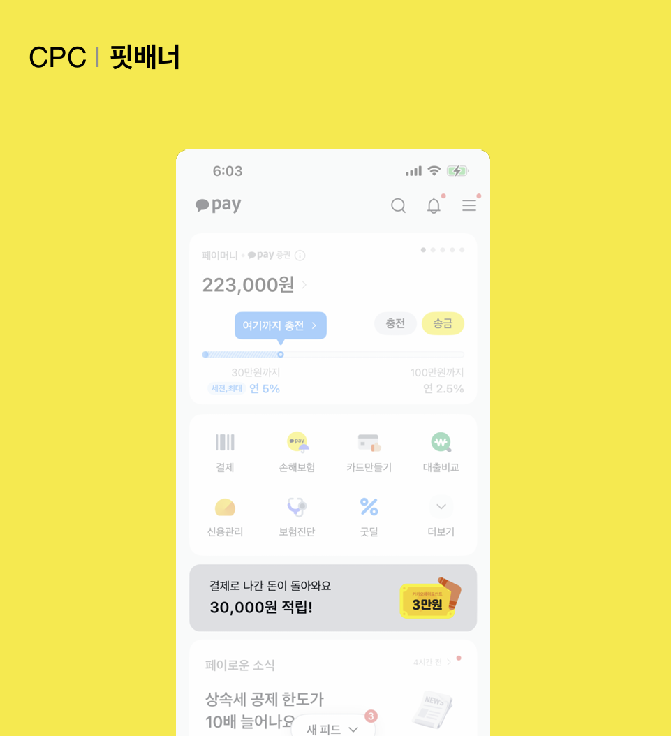 4) 핏 배너 - CPC 방식 성과형 광고 핵심 지표 이미지