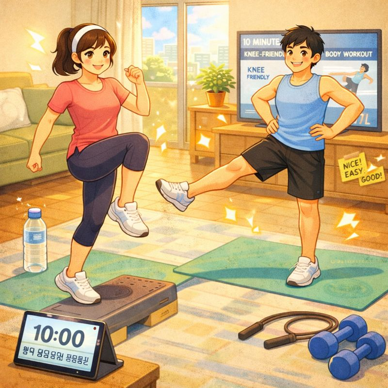 무릎 부담 없는 하체 운동