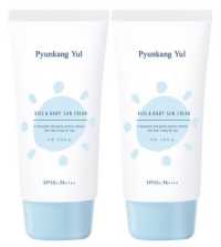 편강율 키즈 앤 베이비 촉촉 선크림 SPF50+ PA++++, 75ml, 2개