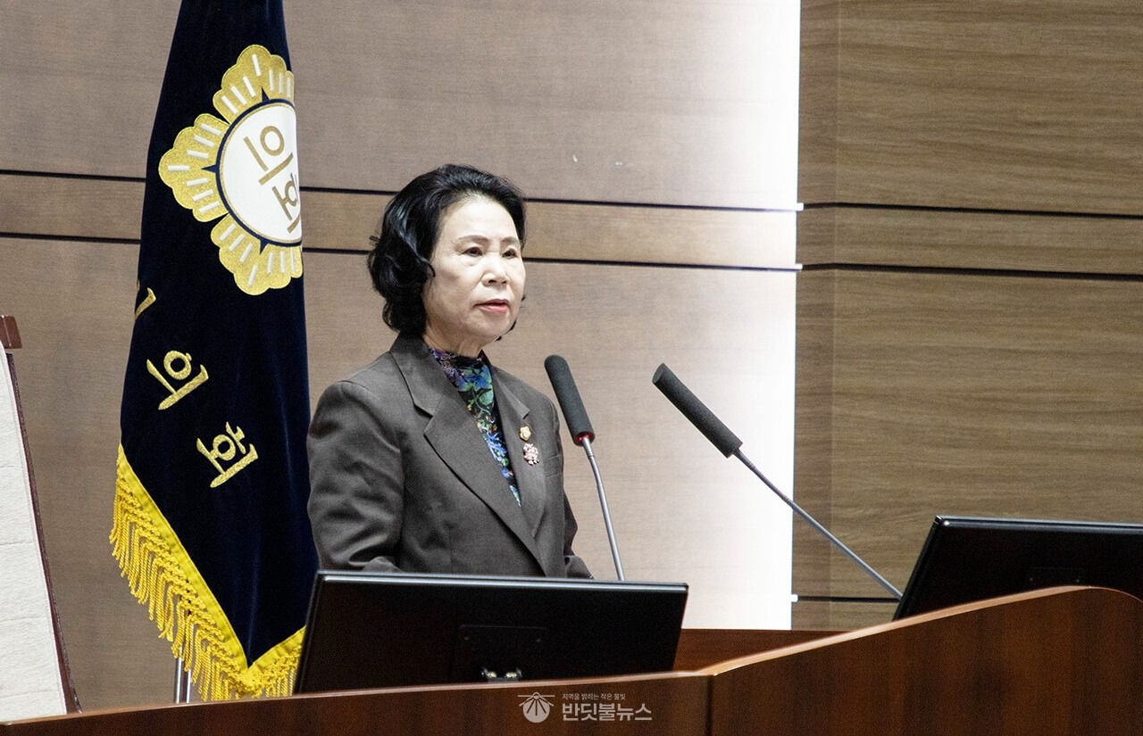 김행금 천안시의회 의장 관용차 논란