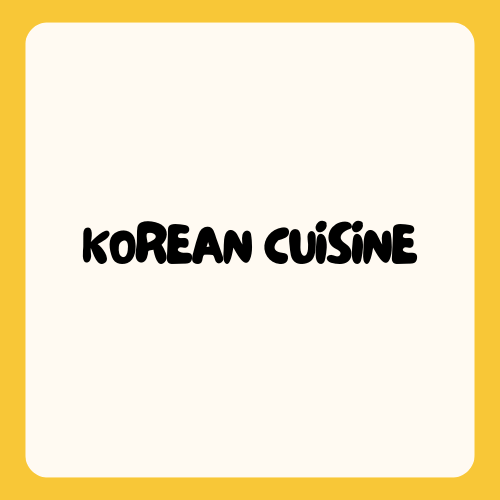 Korean cuisine