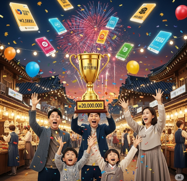 상생소비복권 2025년 완벽 가이드! 5만원당 응모권 1장, 최대 2천만원 당첨 관련이미지