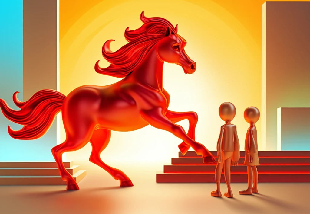 병오년 붉은 말의 해 의미를 담은 거..