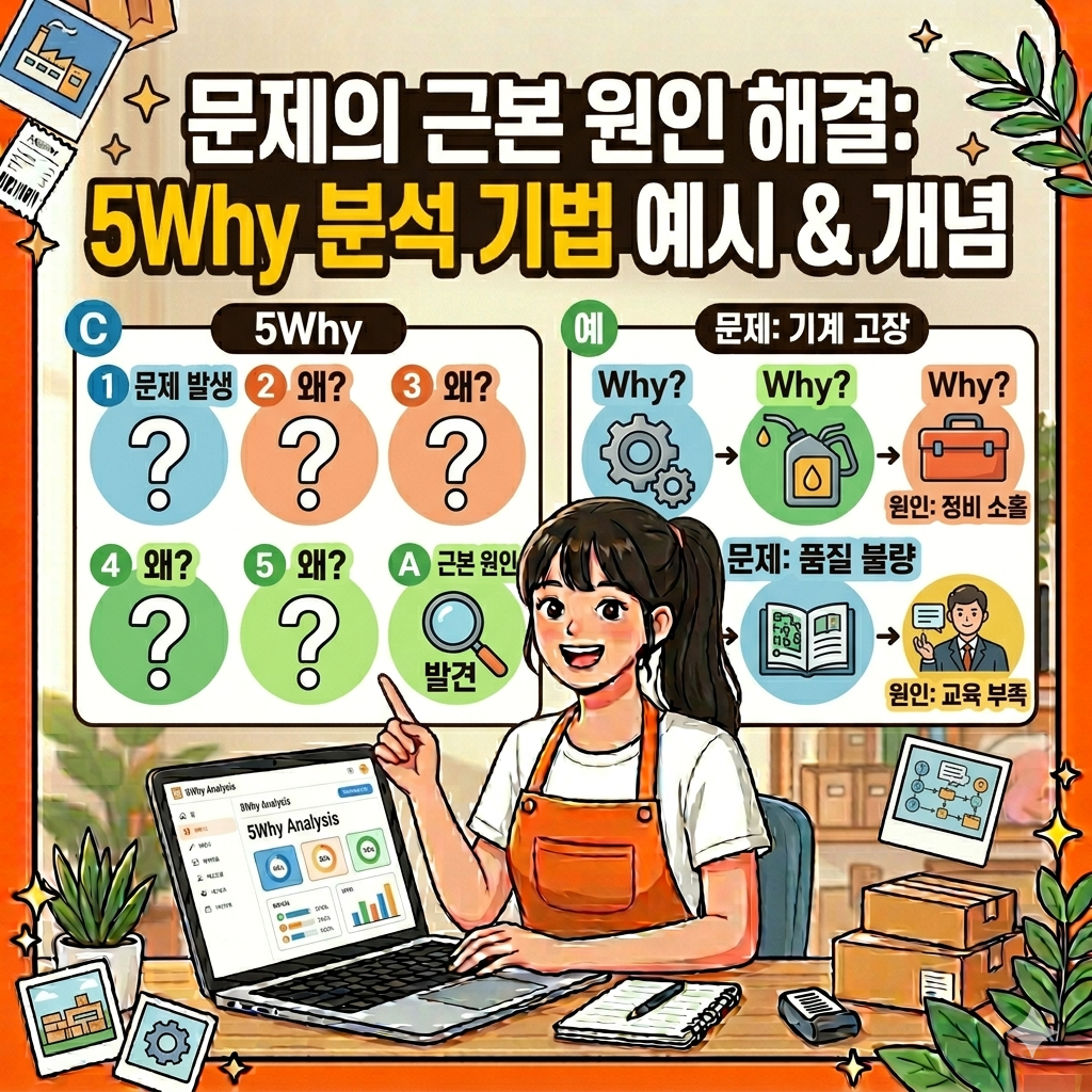 5 why 기법 기본 개념-리브워크