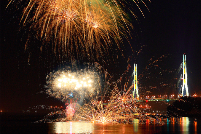 고흥 녹동바다불꽃축제