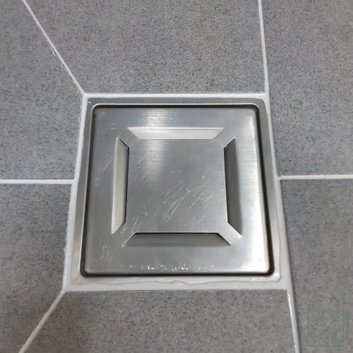 하수구트랩-덮개-장착