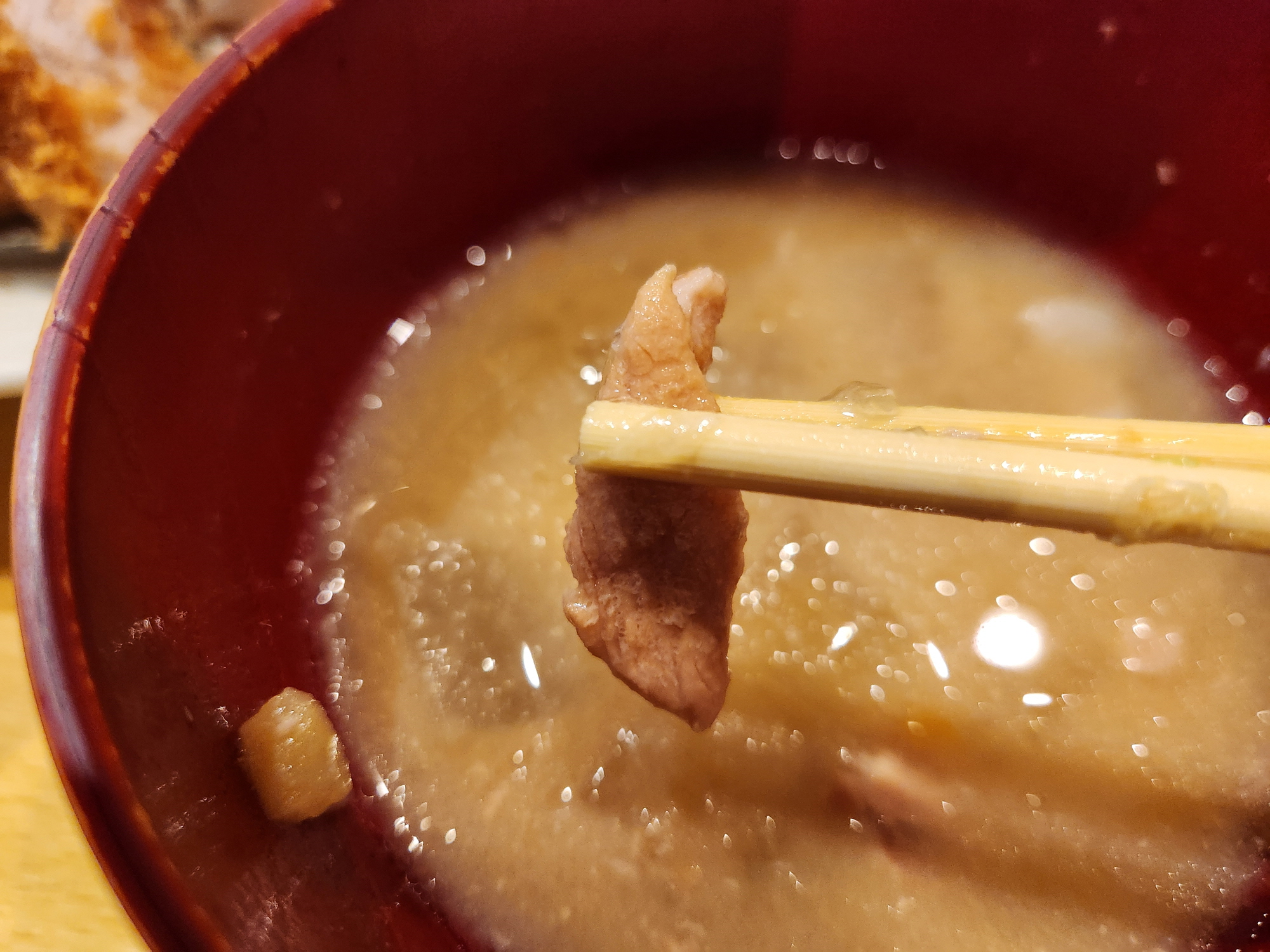 아오키돈카츠 - 된장국1