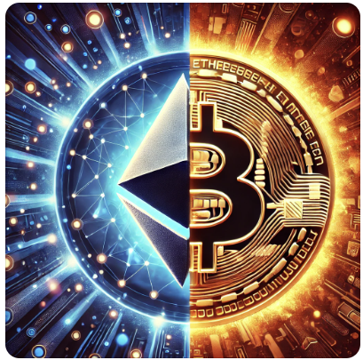 이더리움 vs 비트코인 (기술, 활용성, 차이점)