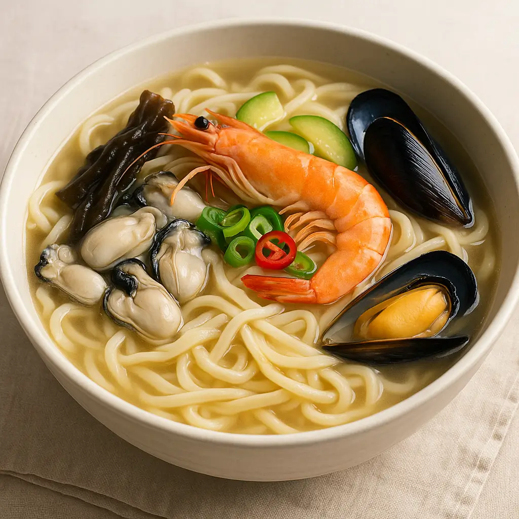 제주도 특산물 음식 해물칼국수 (재료의 결, 육수, 반죽) 관련사진