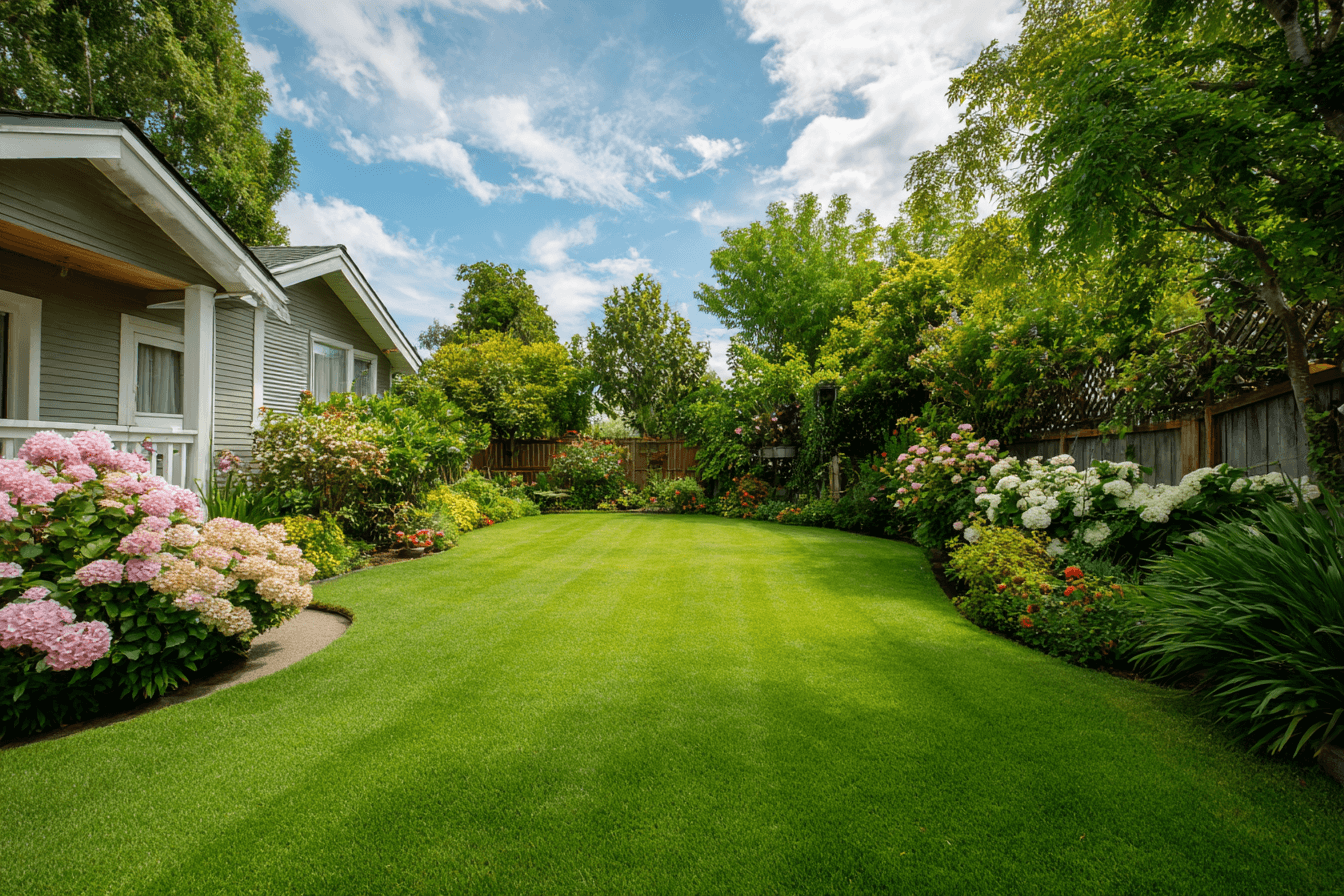 깔끔하게-정리된-정원-이미지