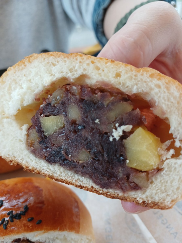 만만빵 밤호두팥