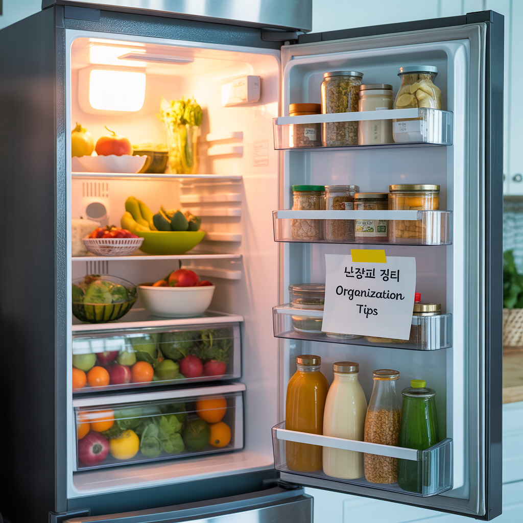 냉장고 정리 잘하는 초간단 꿀팁