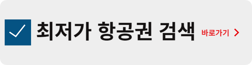 최저가 항공권 검색