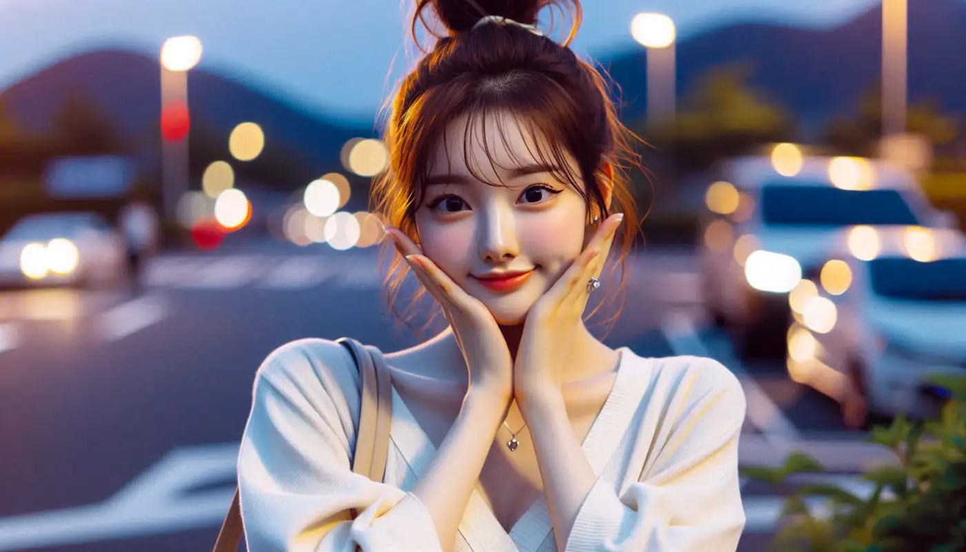 트래블로그-사용-방법을-알아보는-여성의-모습