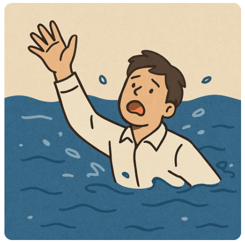 물에 빠지는 꿈