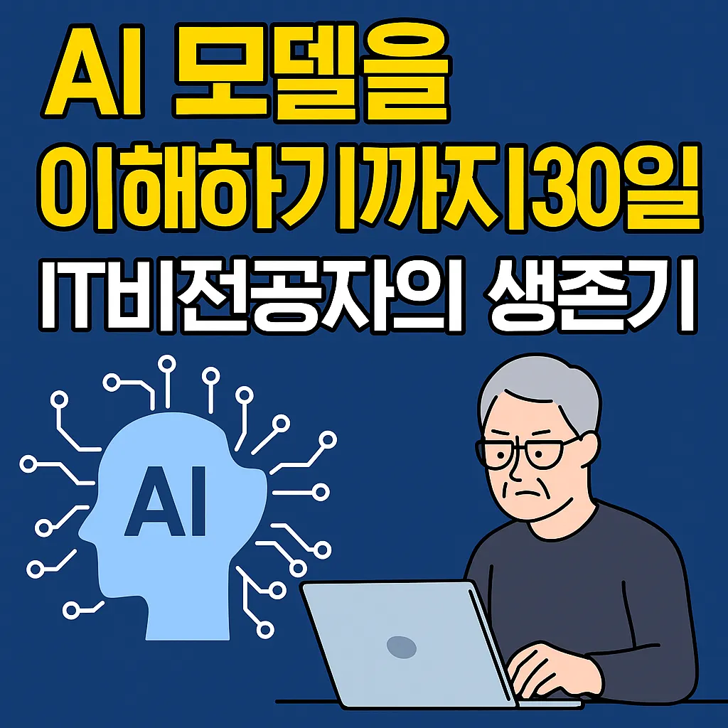 AI 모델을 이해하기까지 30일&amp;#44; IT비전공자의 생존기