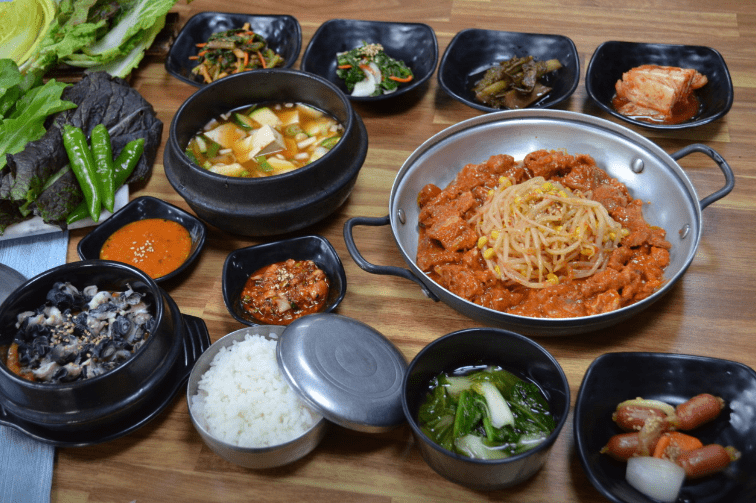 고창 맛집 "텃밭쌈밥식당" 음식사진