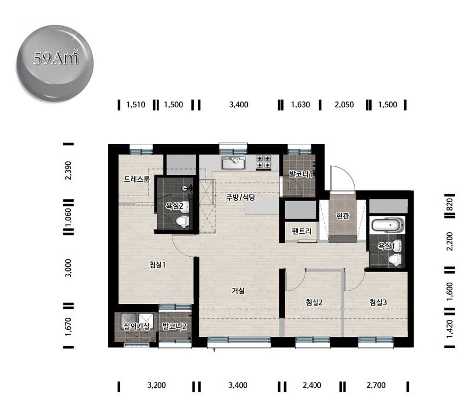 한강 수자인 오브센트 59A