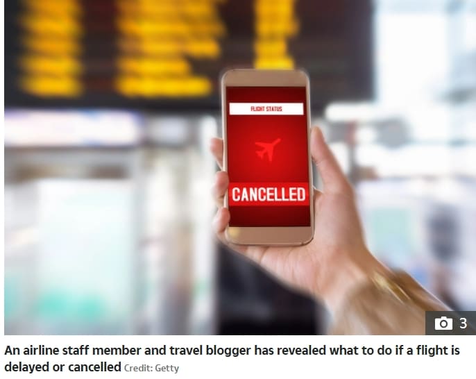 항공편이 지연 혹은 결항되면 어떻게 대처해야 하나 I work for an airline &ndash; these are the three things you should always do if your flight is cancelled