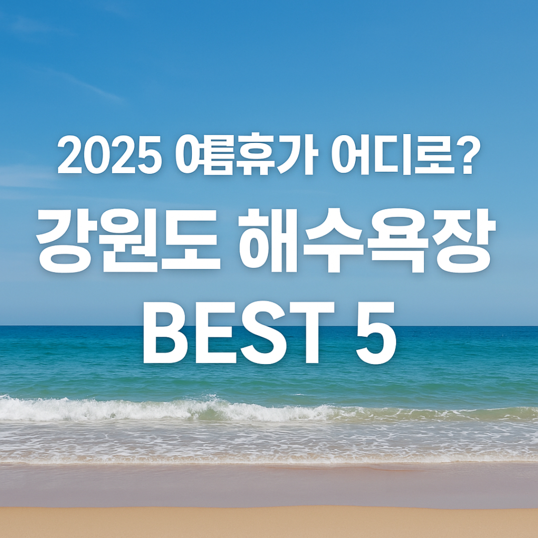강원도 해수욕장 추천