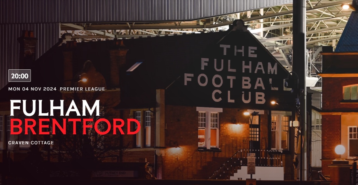 브렌트포드 풀럼 프리미어리그 중계