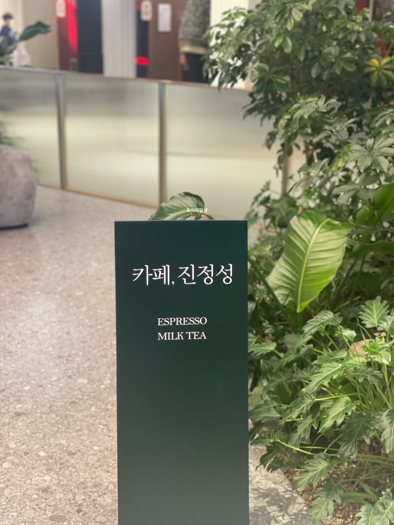 고양 스타필드 카페 진정성 - 커피&밀크티 전문점