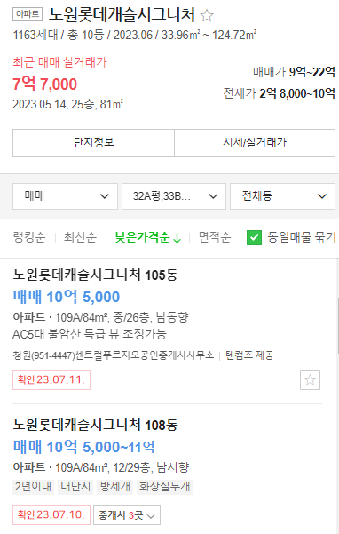 매매시세