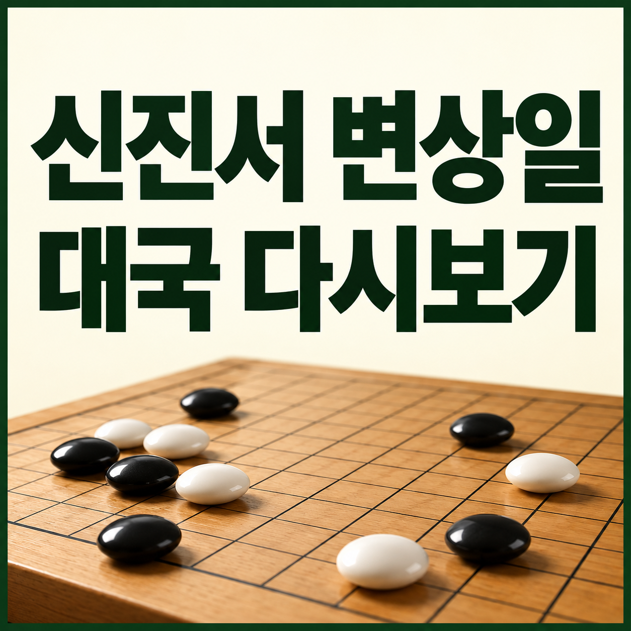 신진서 변상일 대국 다시보기 2026｜란커배 경기 날짜&middot;해설&middot;기보 찾기
