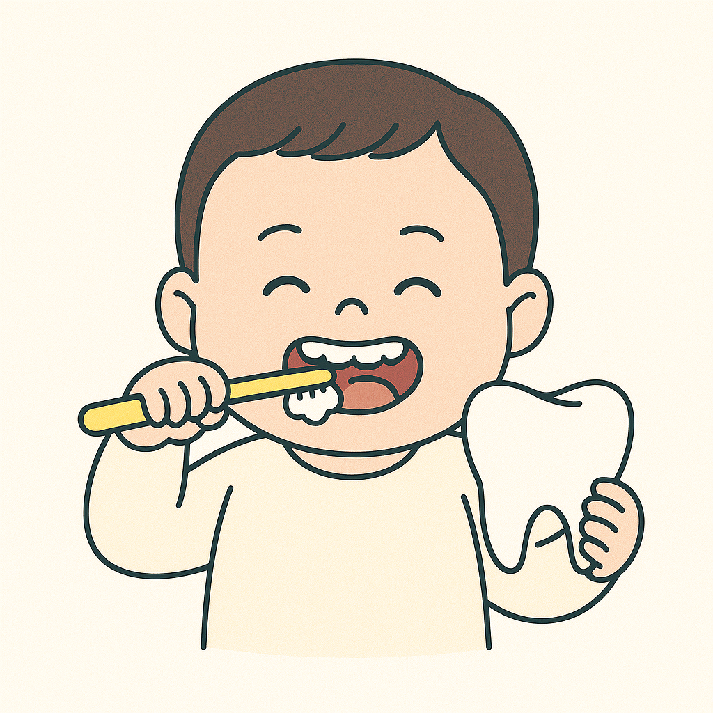 충치 걱정 없는 유아기 구강 관리법에 대한 이미지