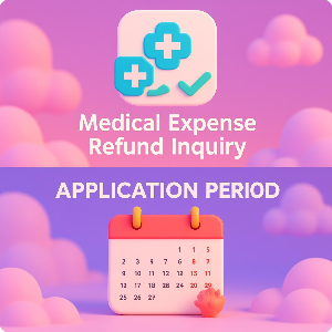 2025 의료비 환급금 조회 신청기간 이미지