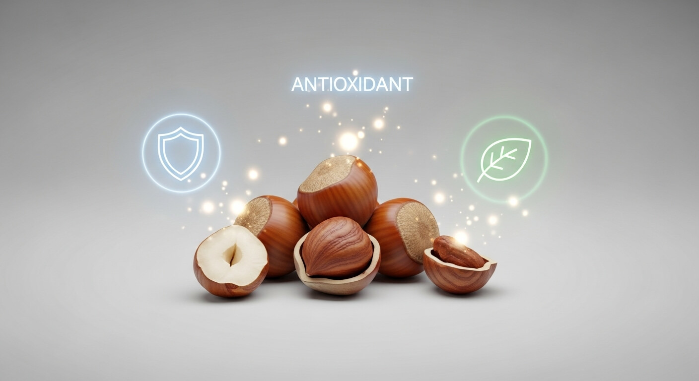 헤이즐넛의 주요 항산화 성분