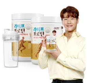 칼로바이 라이프프로틴 단백질쉐이크 2p + 쉐이커, 1세트