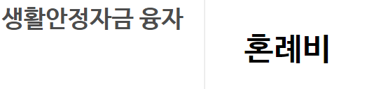 근로복지공단 생활안정자금대출