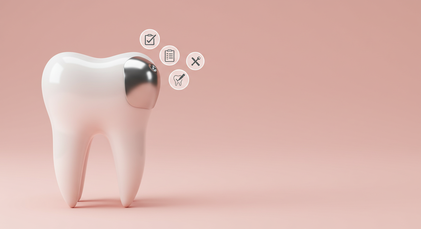 크라운 부착 후 흔들림, 정상일까 비정상일까?