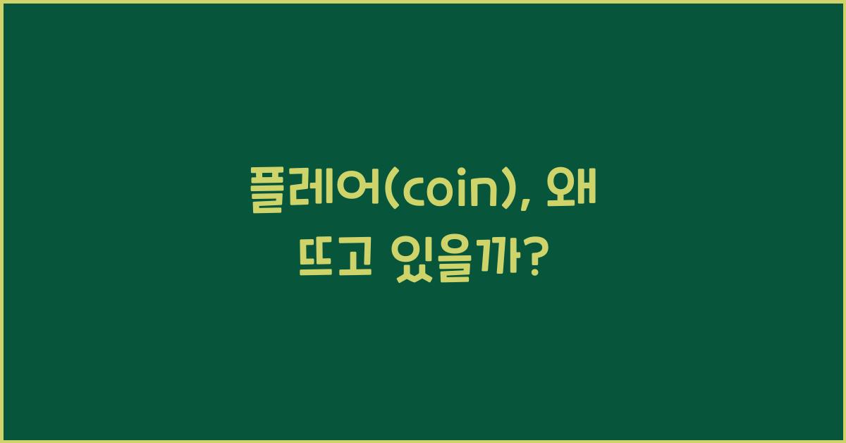 플레어(coin)